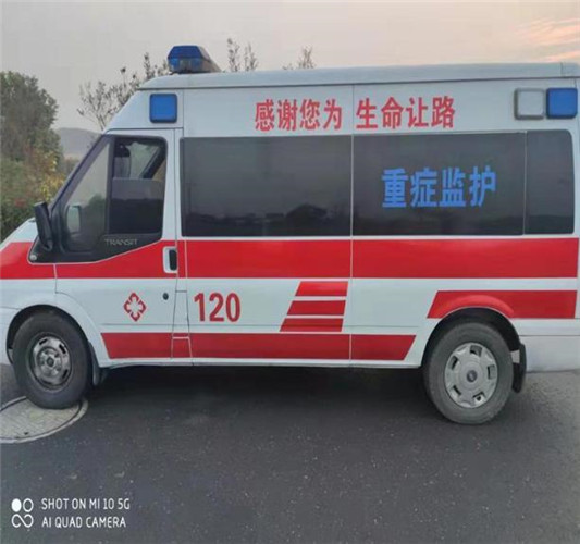 东明救护车出租服务案例3